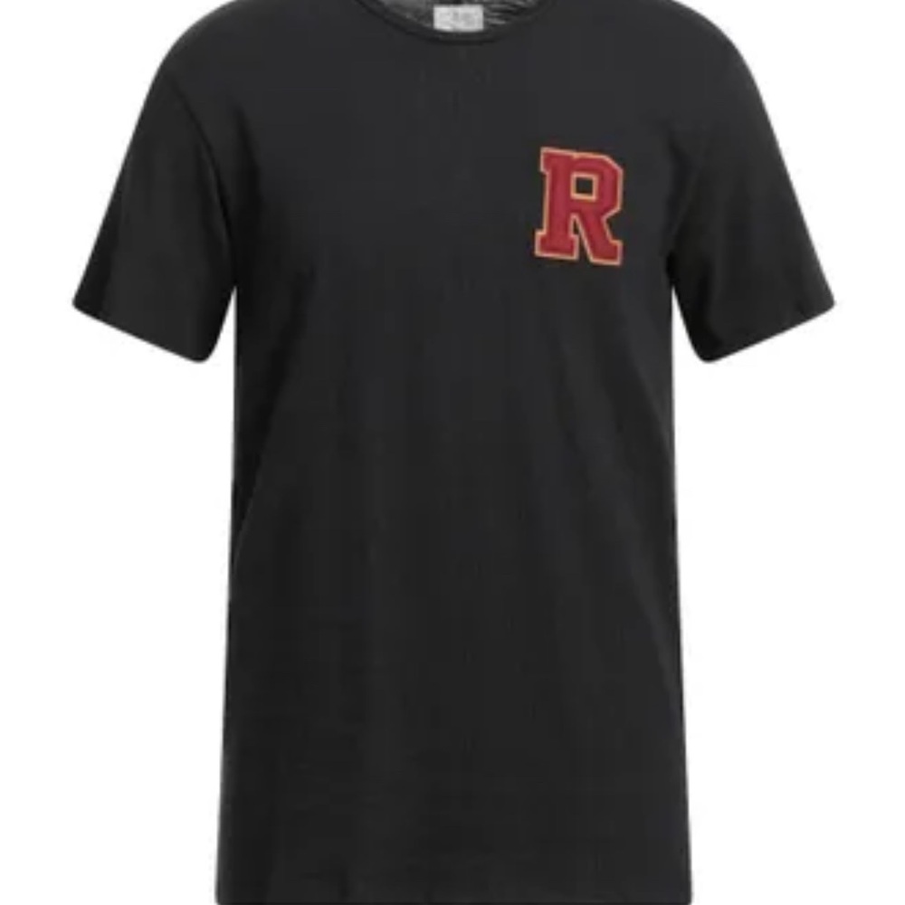 🔥 RAG & BONE 🔥 black men’s T shirt with varsity R